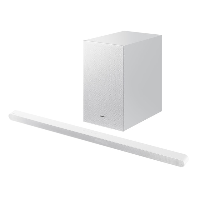 Barra de sonido UltraSlim Samsung 2024 HW-S701D, 3.1, Dolby Atmos y DTS: X, 250W, Subwoofer inalámbrico, Wi-Fi