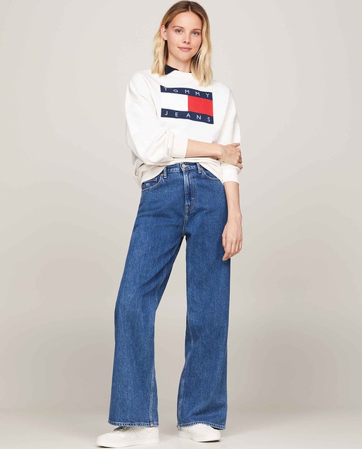 Pantalón vaquero de mujer Claire de tiro alto