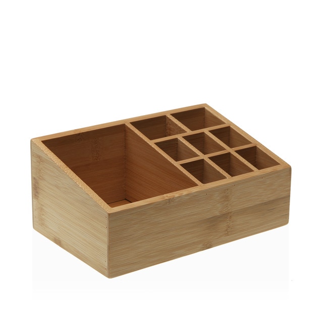Organizador con 9 compartimentos Bambú Versa