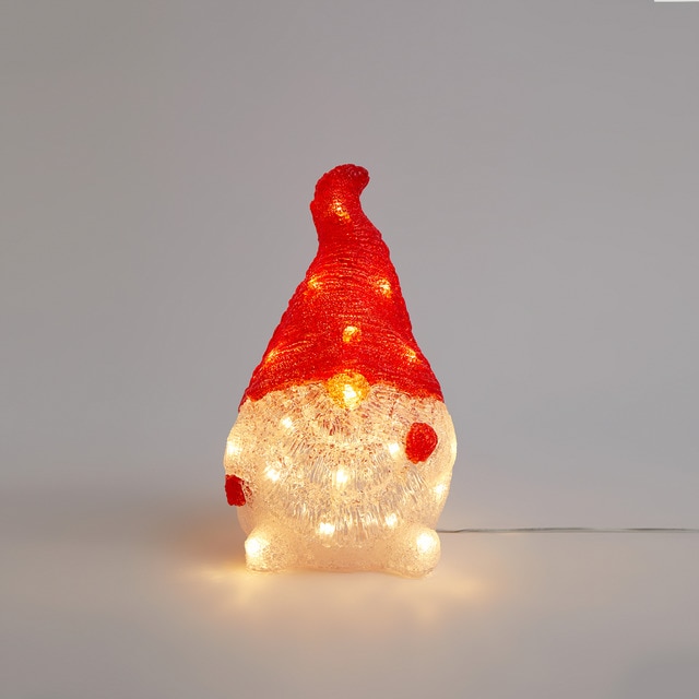 Figura Gnomo con luz LED para exterior Navidad El Corte Inglés