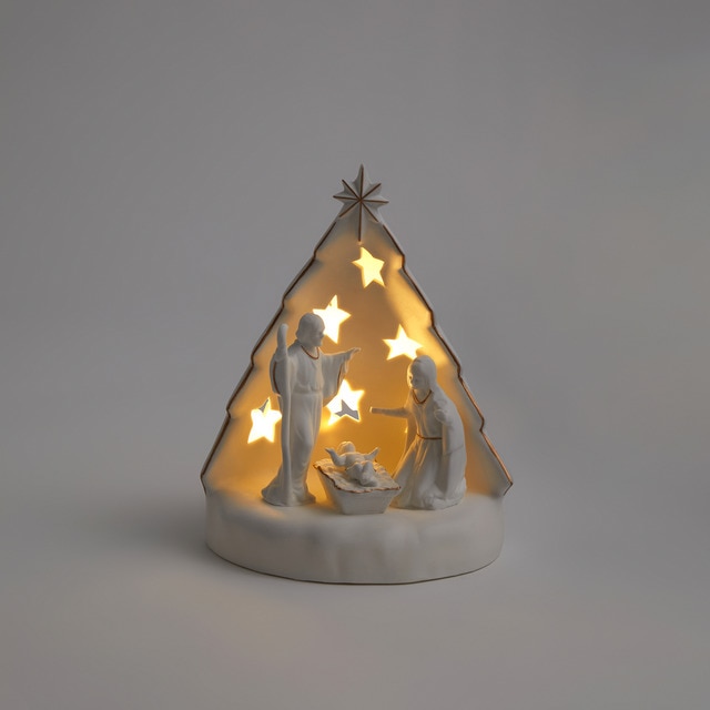 Figura monopieza Nacimiento con luz Navidad El Corte Inglés