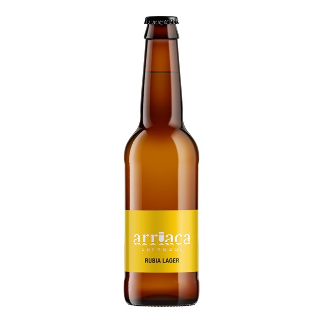 Cerveza artesana rubia Lager Arriaca