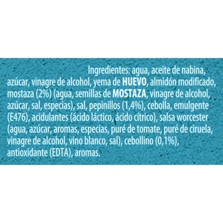 Salsa tártara sin gluten frasco 210 ml - Calve