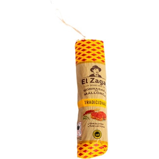 EL ZAGAL Gold-Etikett Sobrasada-Streichwurst aus Mallorca g.g.A. ungefähres Gewicht Stück 500 g gluten- und laktosefrei