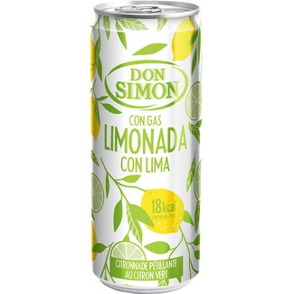 DON SIMON limonada natural con limones exprimidos y lima con gas lata 33 cl
