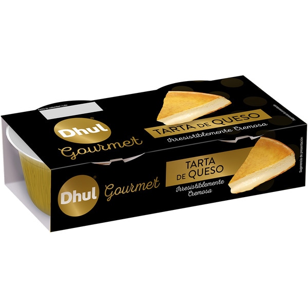 DHUL tarta de queso pack 2 unidades 100 g 