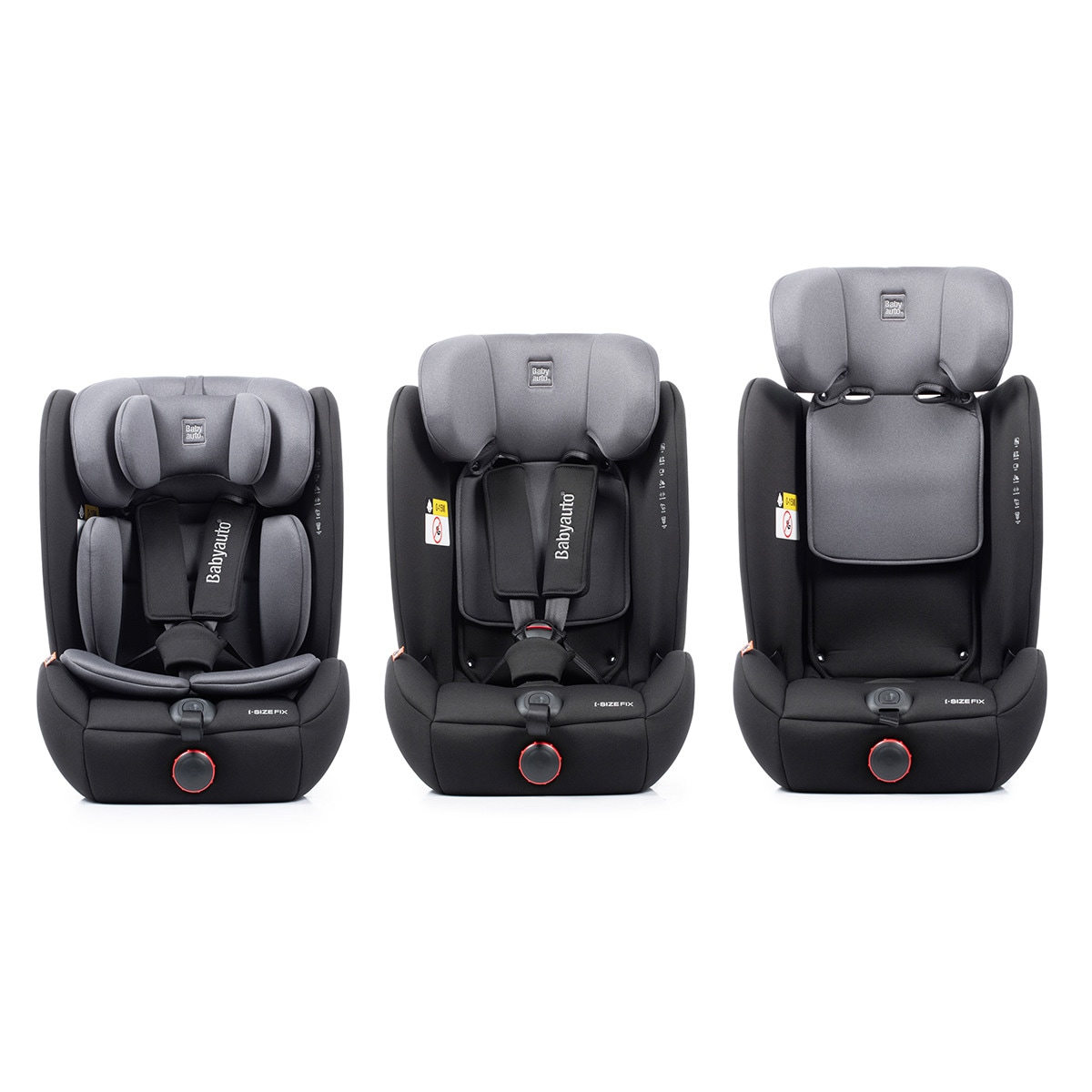 Silla de coche Sri I-Size Maka ifix (76-150cm) Gris-13