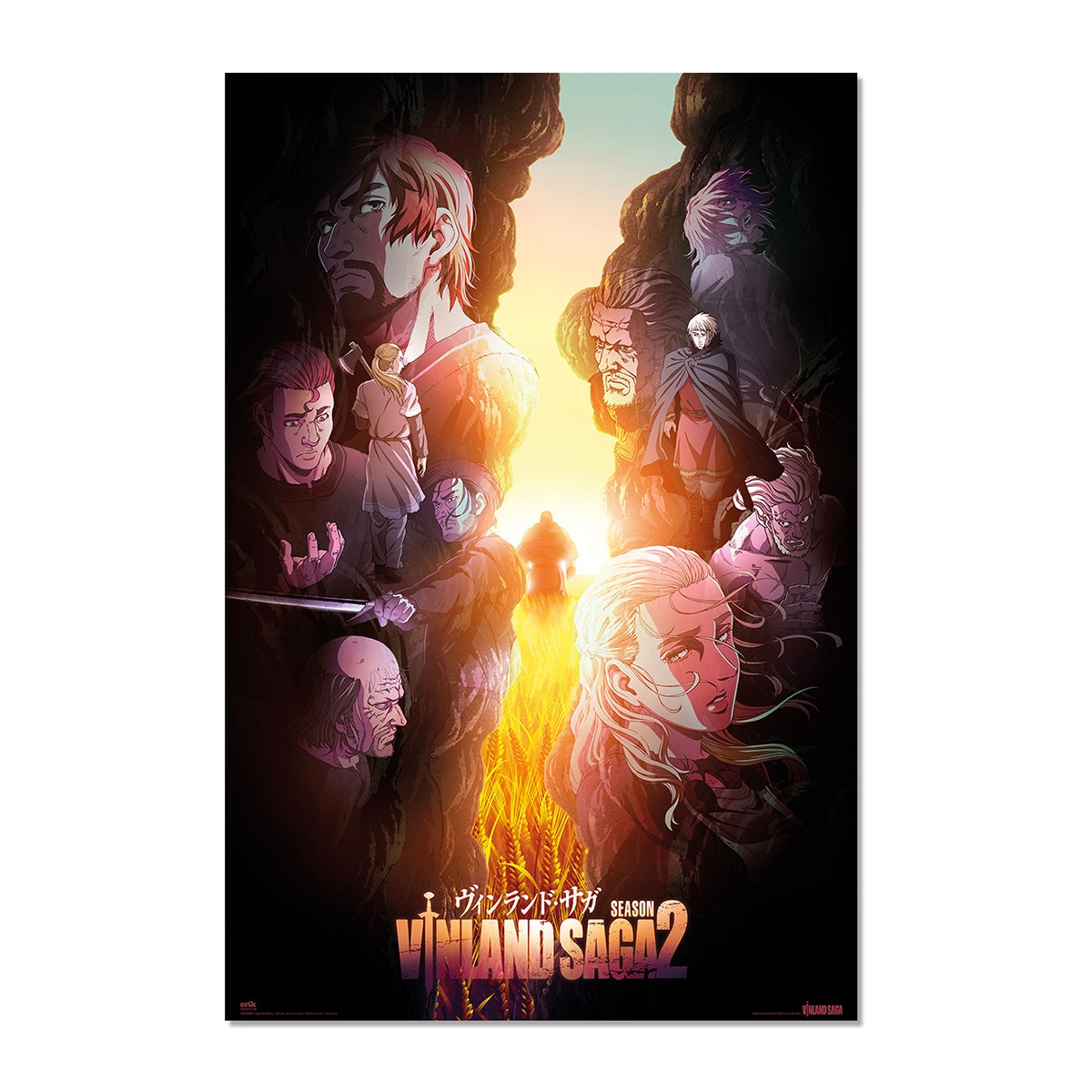 Erik - Póster Vinland Saga Erik.