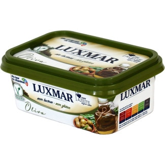 LUXMAR margarina con AOVE sin gluten sin lactosa tarrina 250 g