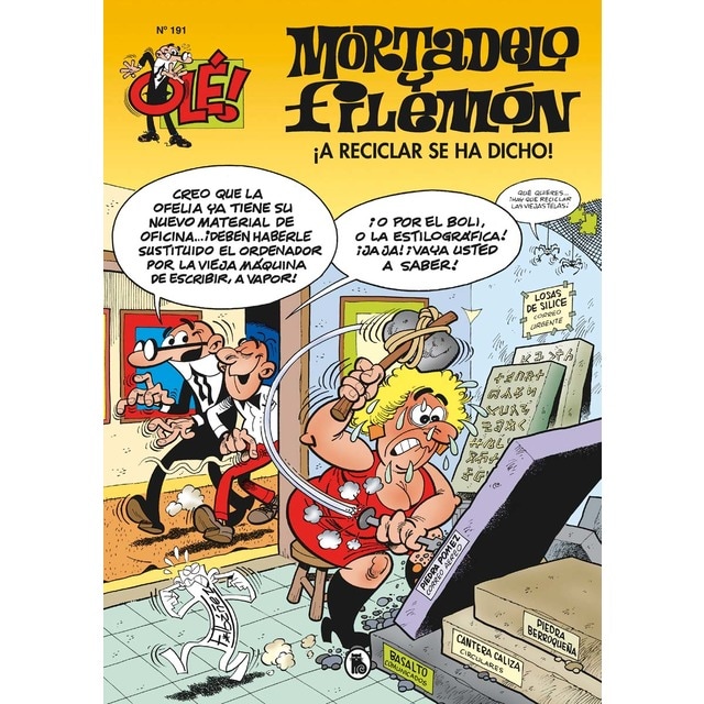 Mortadelo y Filemón. ¡A reciclar se ha dicho! (Olé! Mortadelo 191) (Tapa blanda)