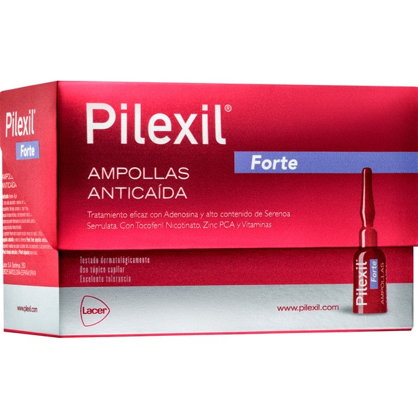 Forte gegen Haarausfall Box 15 Ampullen reich an Vitaminen zur Stärkung des Haars