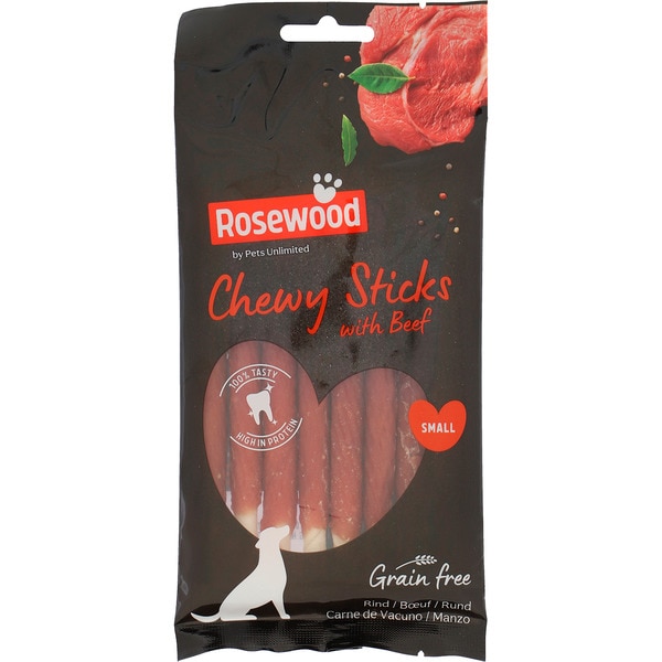 snack en stick para perros adultos pequeños con ternera envase 72 g