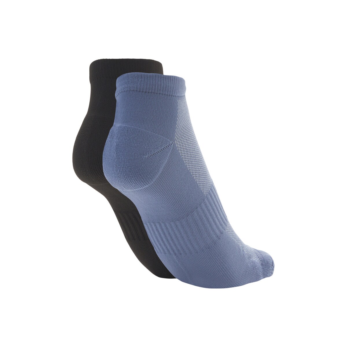Meias de Running Advance de Cano Baixo - Pack de Dois Pares Azul-2