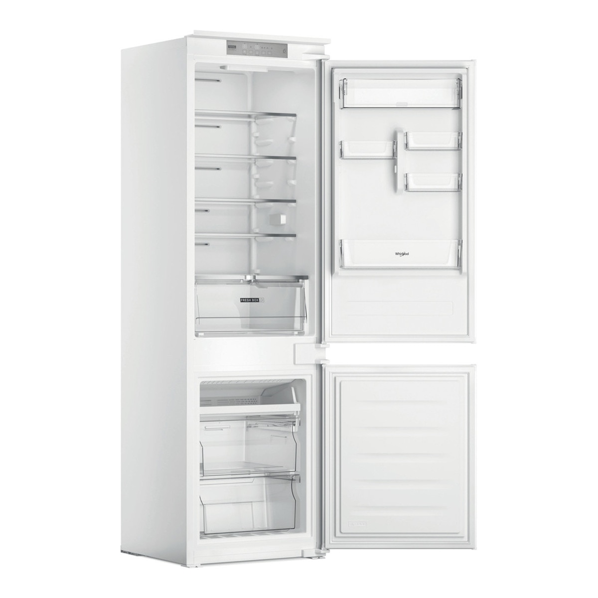 Whirlpool – Frigorífico integrable Combi Whirlpool descongelación automática – WHC18 T514.