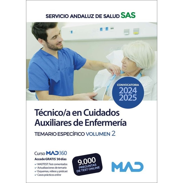 Técnico-a en cuidados auxiliares de enfermería.Te