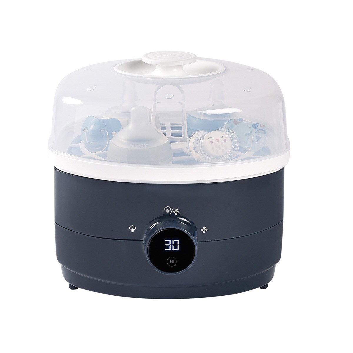 Esterilizador de Biberões Steril'n'Dry com Sistema de Secagem Azul-escuro-4
