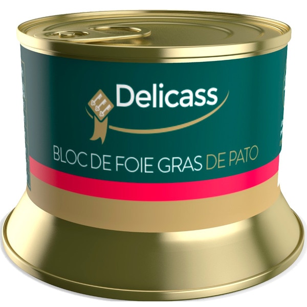 Bloc de Foie Gras de Pato embalagem 130 g