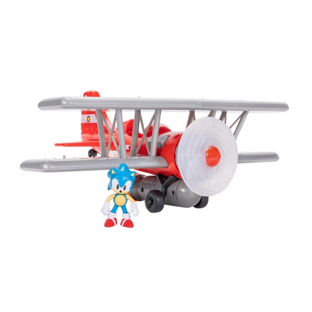 Avioneta Tornado Biplano con Funciones con Figura 6 cm  Jakks Pacific