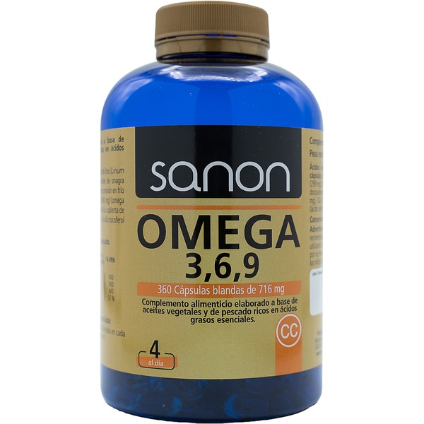 Omega 3, 6, 9 Topf 360 Kapseln