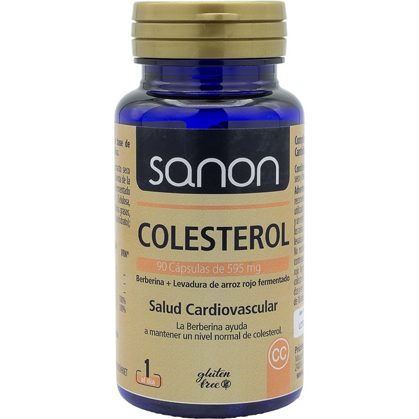 Cholesterin mit Berberin + fermentierter roter Reishefe Topf 90 Kapseln