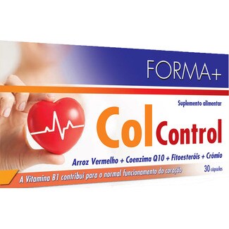 Forma + Suplemento Alimentar ColControl embalagem 30 cápsulas