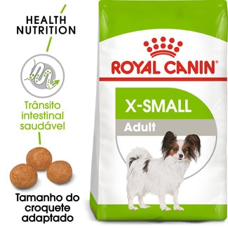 Royal Canin Ração para Cão X-Small Adulto a Partir dos 10 Meses embalagem 3 kg
