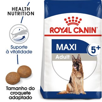 Royal Canin Ração para Cão Maxi Adulto + 5 Anos embalagem 15 kg