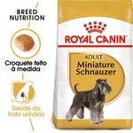 Ração para Cão Miniature Schnauzer Adulto a Partir dos 10 Meses embalagem 3 kg