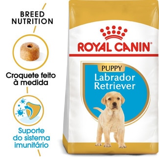Royal Canin Ração para Cão Labrador Retriever Junior a Partir dos 15 Meses embalagem 12 kg