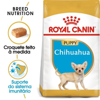Royal Canin Ração para Cão Chihuahua Junior a Partir dos 8 Meses embalagem 1,5 kg