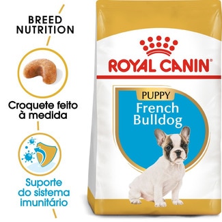 Royal Canin Ração para Cão Bulldog Francês Junior até aos 12 Meses embalagem 3 kg