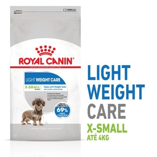 Royal Canin Alimento Seco para Cão Light Weight Care Raças X-Small embalagem 1,5 kg