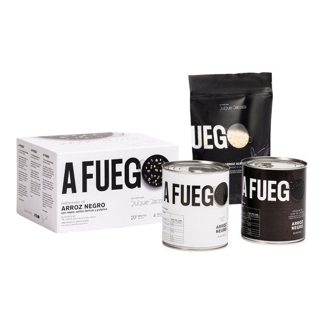 Arroz negro A Fuego by Quique Dacosta