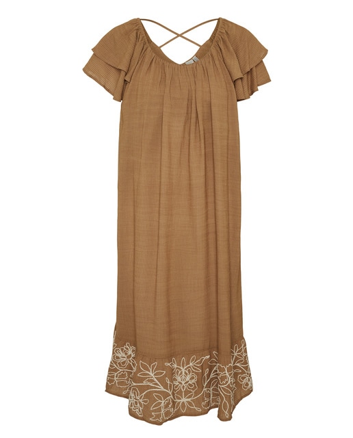 Vestido largo fluido