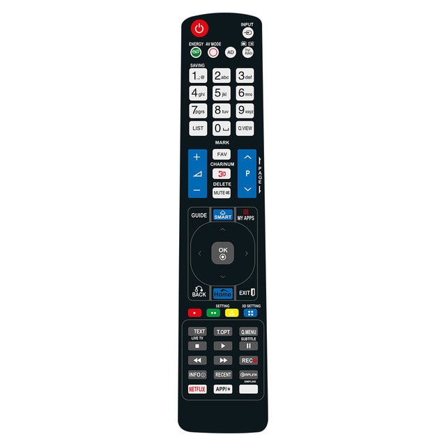 Inves - Mando a distancia universal Inves RM-930+3 para televisores LG LCD/LED Smart TV.