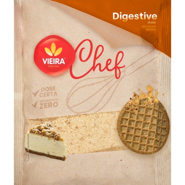 Bolacha Moída Digestiva embalagem 200 g
