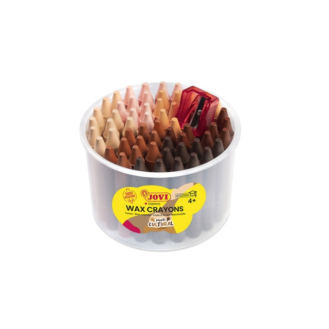 WAX CRAYONS JUMBO 60 ceras Jovi Multicultural.