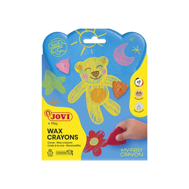 MY FIRST CRAYON 8 ceras oso Jovi Multicolor.