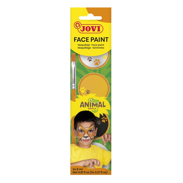 Face Paint ANIMALS - maquillaje crema Jovi Multicolor.