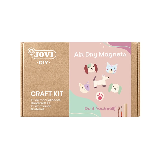 DIY KIT manualidades imanes mascotas Jovi Multicolor.