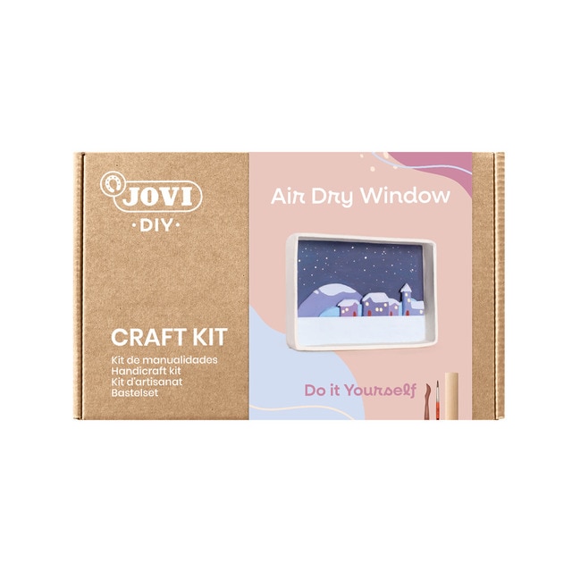 DIY KIT manualidades ventana paisajes Jovi Multicolor.