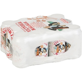 Cerveza rubia especial de Málaga pack 12 latas 33 cl - Victoria