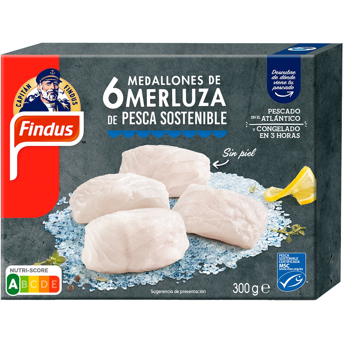 medallones de merluza 6 unidades