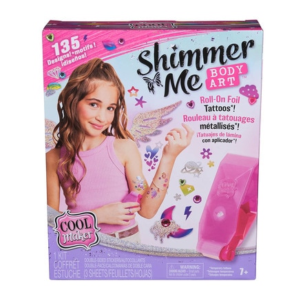 Juego de diseño Cool Maker Shimmer Me BodyArt Studio Spin Master