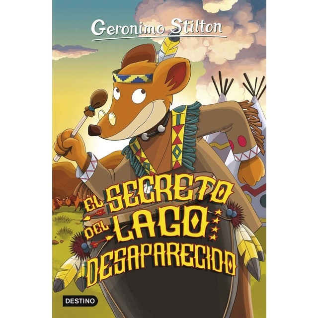 El secreto del lago desaparecido: Geronimo Stilton 50 (Tapa blanda con solapas)