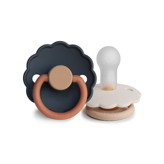 Chupetes tetina redonda Frigg daisy silicona 2ud
