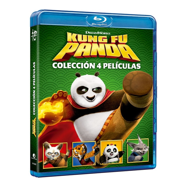 Pack Kung Fu Panda 1-4 (Blu-Ray).