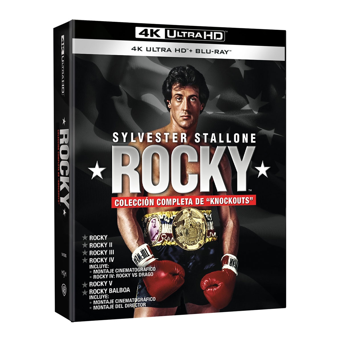 Pack Rocky 1-6 (4K Ultra HD + Blu-Ray).