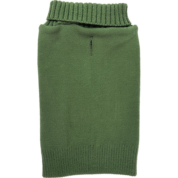 jersey para perros liso color verde 35 cm 1 unidad