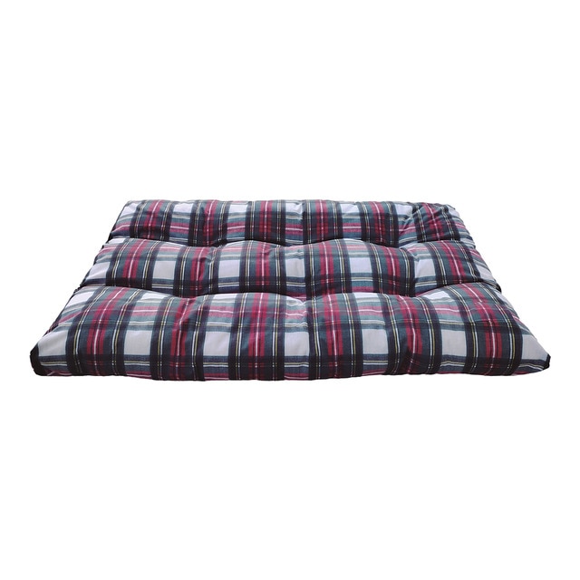 Fred & Rita – Colchón Fred & Rita para perros y gatos tartán. Estampado Talla 91 cm